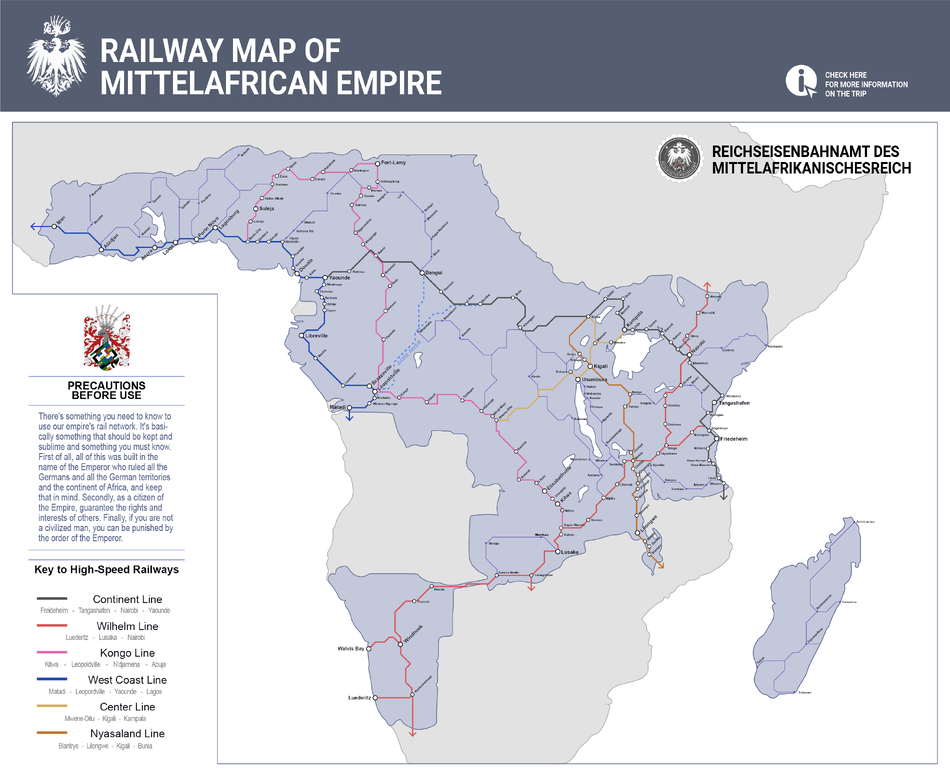 미텔아프리카 제국의 철도 (2020년)