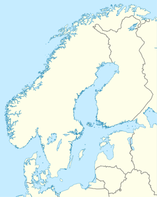 위치 지도 스칸디나비아 연방