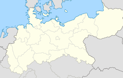 위치 지도 프로이센 제국