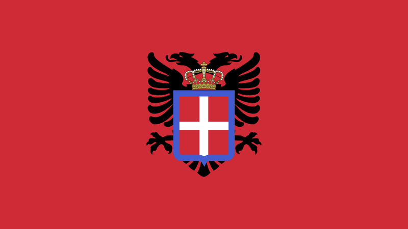 파일:Flag of Regno Albanese.png