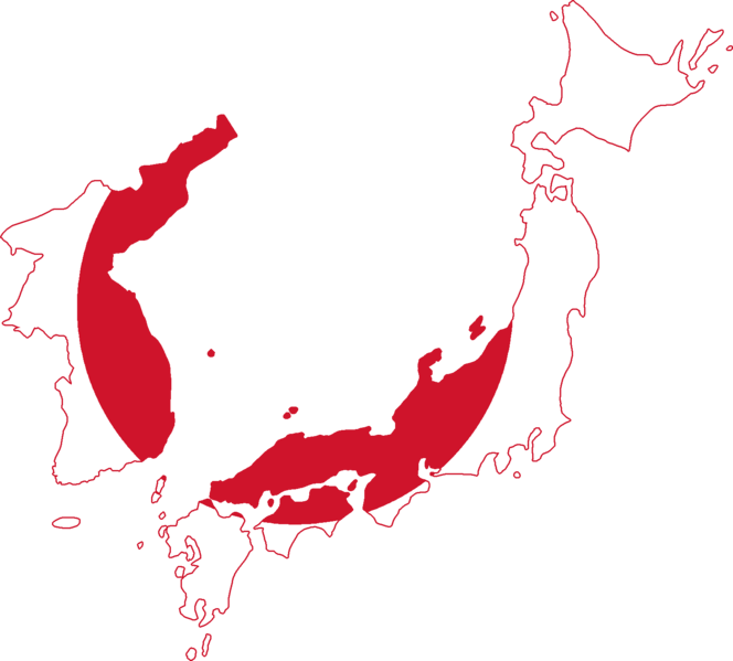 파일:Flag Map of Japan and Korea (1910 - 1945).png