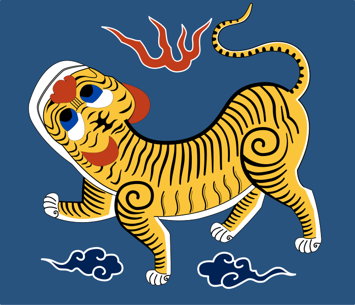 파일:Flag of Formosa 1895-1911.png