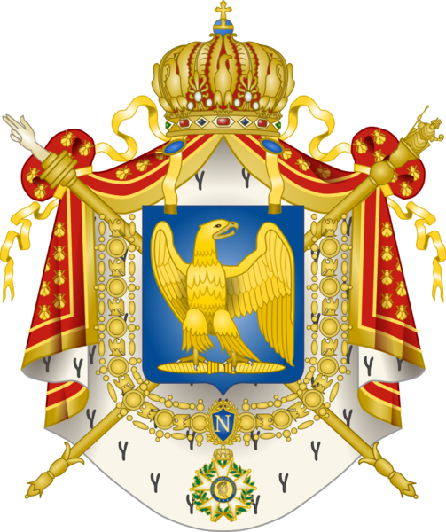 파일:Coat of Arms Second French Empire (1852–1870).png