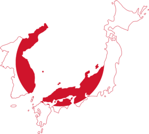 Flag Map of Japan and Korea (1910 - 1945).png