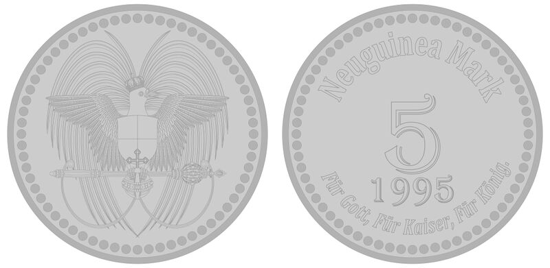 파일:Image of 5 New Guinea Mark silver.jpg