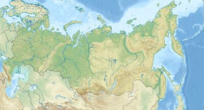 위치 지도 러시아