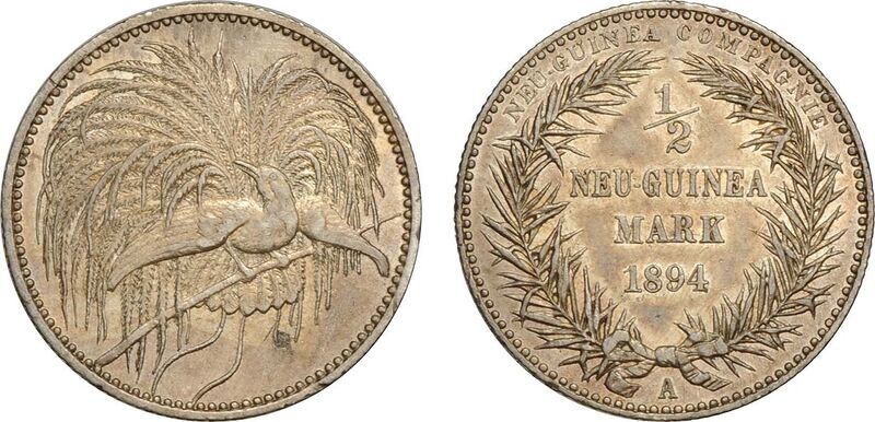 파일:½ New Guinea Mark in 1894.jpg