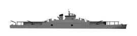 쥐리엥급 전함 1번함인 BMN 투르비유의 외형도