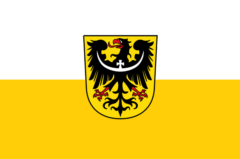 파일:Flag of Upper and Lower Silesia (An Der Sonne).png