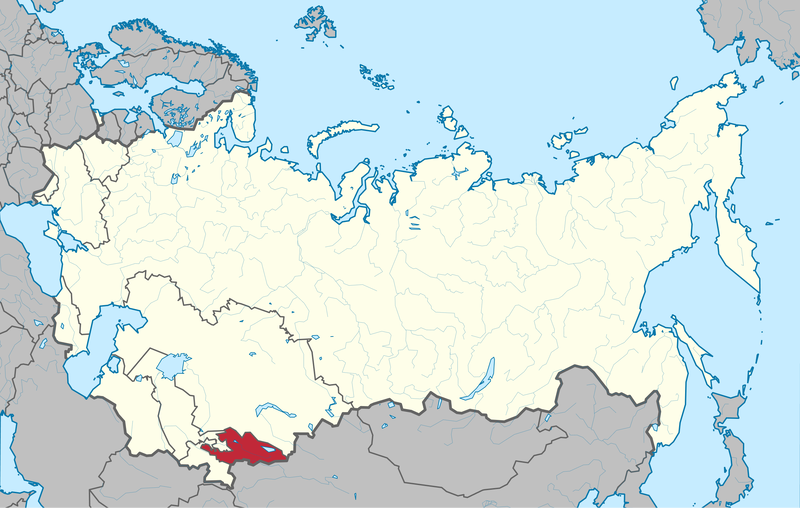 파일:Locator Map of Kirghiz SSR in Soviet Union.png