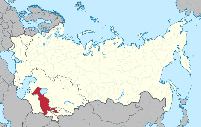 파일:Locator Map of Uzbek SSR in Soviet Union.png
