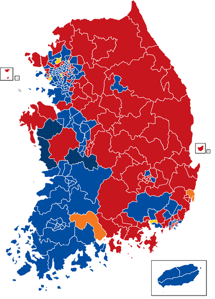 파일:South Korean Legislative Election 2016 districts no llang.png