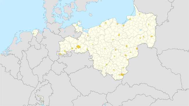 Districts Map of Prussia Location Map.png